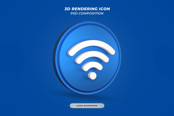 3d Render Wifi Icon: A Guide to High-Quality Digital Assets
