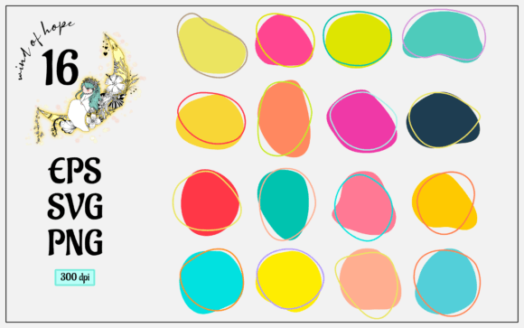 Evaluating Colorful Abstract Shapes Vector Assets for Design Projects