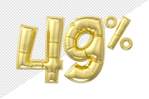 Evaluating the 49 Percent Discount Gold Glossy Balloon 3D Asset