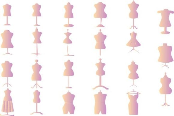 Mannequin Collection: Icons for Design