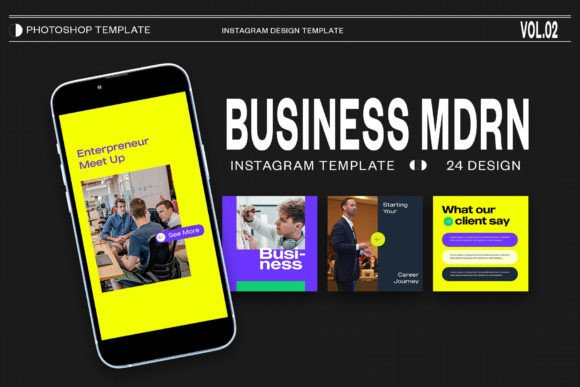 Modern Business Instagram PSD Templates