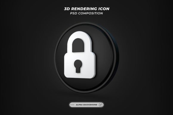 Secure Your Designs with a 3D Padlock Model
