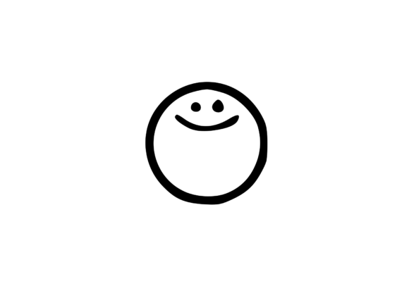 Super Happy Digital Emoji Social Icon