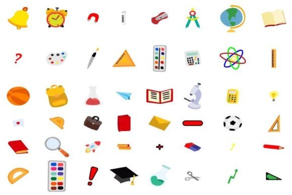 Unlocking Creative Potential: A Comprehensive Guide to the Ultimate School Supplies Icon Collection