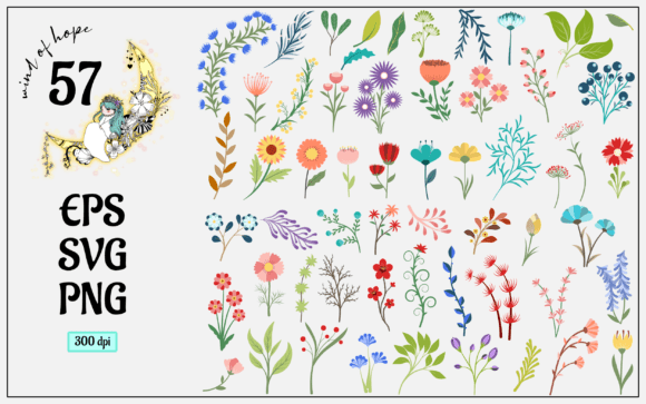 Unlocking Creative Potential: A Guide to Using Colorful Spring Flower and Leaves Vector Assets
