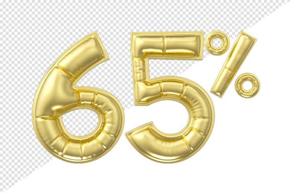 Unlocking Value with the 65 Percent Discount Gold Glossy Balloon 3D Asset