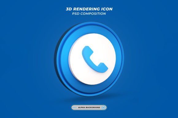 Why a 3D Render Call Icon Is the Modern Choice for Digital Communication Design